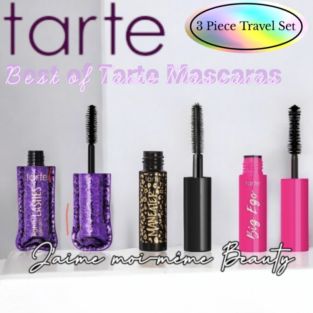 Tarte Travel Mascara Trio (Big Ego, Maneater, Lights Camera Lashes)